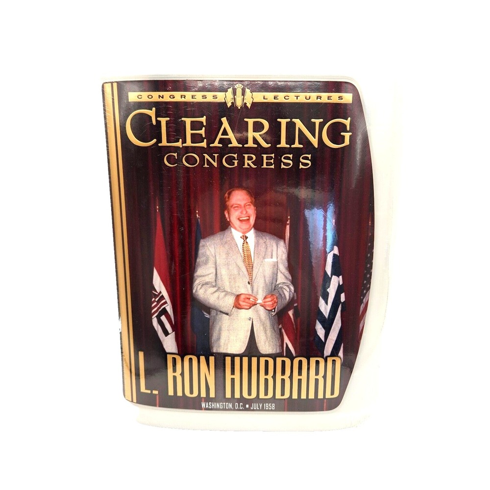 Scientology L Ron Hubbard Clearing Congress Lectures CD Audiobook July 1958 New